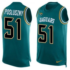 Jerseys Factory Cheap Nike Jaguars #51 Paul Posluszny Teal Green