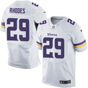 Jerseys Factory Cheap Nike Vikings #29 Xavier Rhodes White Men's