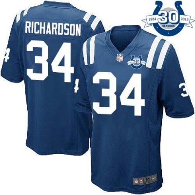 Jerseys Factory Cheap Nike Colts #34 Trent Richardson Royal Blue