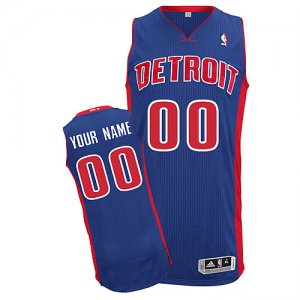 Jerseys Factory Cheap Pistons Personalized Authentic Blue NBA Je