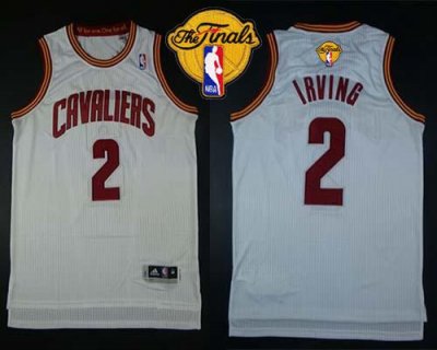 Jerseys Factory Cheap Revolution 30 Cavaliers #2 Kyrie Irving Wh