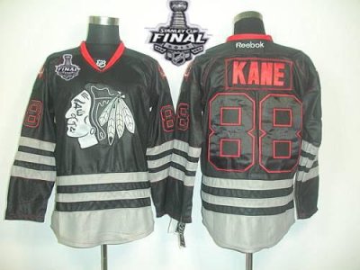 Jerseys Factory Cheap Blackhawks #88 Patrick Kane Black Ice With
