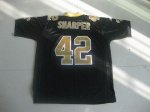 Jerseys Factory Cheap Saints #42 Darren Sharper Black Stitched N