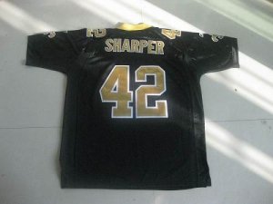 Jerseys Factory Cheap Saints #42 Darren Sharper Black Stitched N