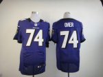 Jerseys Factory Cheap Nike Ravens #74 Michael Oher Purple Team C