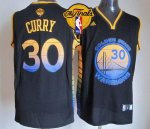 Jerseys Factory Cheap Warriors #30 Stephen Curry Black Vibe The