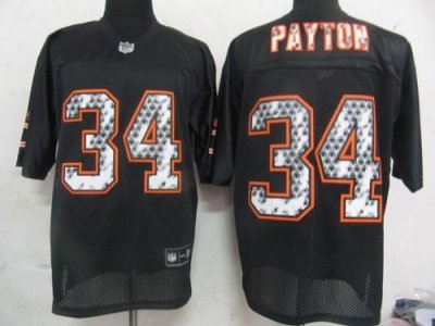 Jerseys Factory Cheap Sideline Black United Bears #34 Walter Pay
