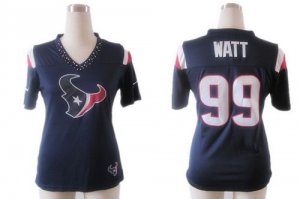 Jerseys Factory Cheap Nike Texans #99 J.J. Watt Navy Blue Team C
