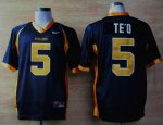 Jerseys Factory Cheap Fighting Irish #5 Manti Te'o Navy Blue Pun