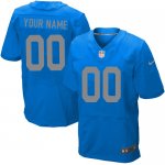Jerseys Factory Cheap Nike Detroit Lions Customized Blue Embroid