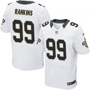Jerseys Factory Cheap Nike Saints #99 Sheldon Rankins White Men'