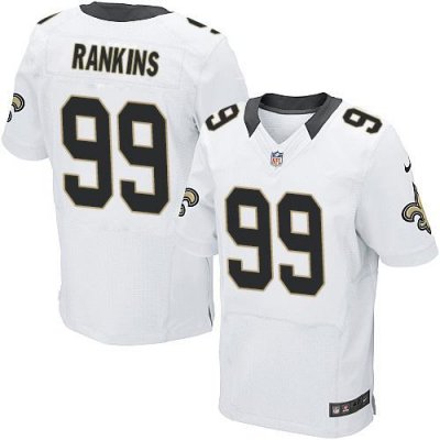 Jerseys Factory Cheap Nike Saints #99 Sheldon Rankins White Men'