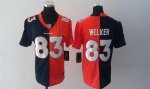 Jerseys Factory Cheap Nike Broncos #83 Wes Welker Orange/Blue Sp