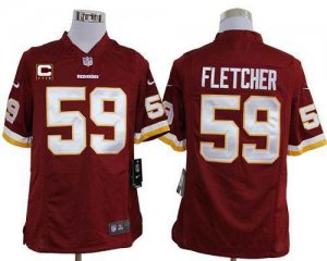 Jerseys Factory Cheap Nike Redskins #59 London Fletcher Burgundy