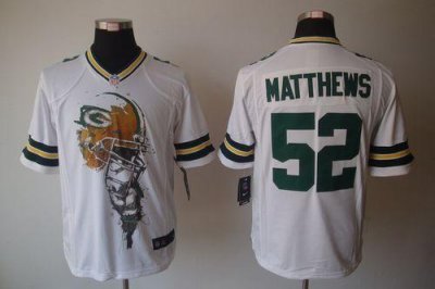 Jerseys Factory Cheap Nike Packers #52 Clay Matthews White Men's