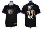 Jerseys Factory Cheap Nike Ravens #27 Ray Rice Black Men's NFL G