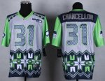 Jerseys Factory Cheap Nike Seahawks #31 Kam Chancellor Grey Men'