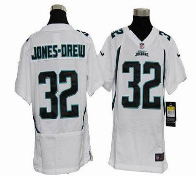 Jerseys Factory Cheap Nike Jaguars #32 Maurice Jones-Drew White