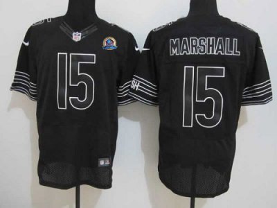 Jerseys Factory Cheap Nike Bears #15 Brandon Marshall Black Shad