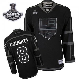 Jerseys Factory Cheap Kings #8 Drew Doughty 2012 Stanley Cup Cha