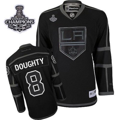Jerseys Factory Cheap Kings #8 Drew Doughty 2012 Stanley Cup Cha