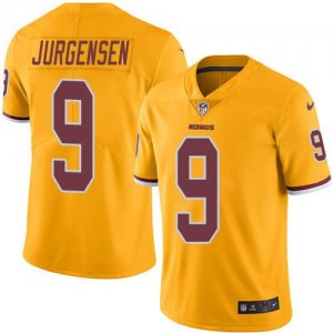 Jerseys Factory Cheap Nike Redskins #9 Sonny Jurgensen Gold Men'