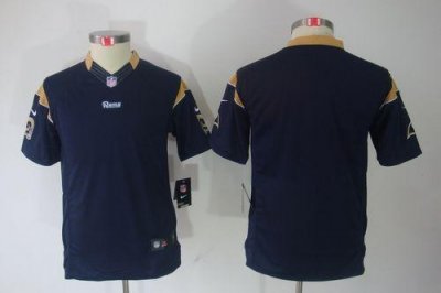 Jerseys Factory Cheap Nike Rams Blank Navy Blue Team Color Youth