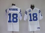 Jerseys Factory Cheap Colts #18 Peyton Manning White Stitched NF