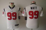 Jerseys Factory Cheap Nike Texans #99 J.J. Watt White Youth Embr
