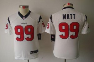 Jerseys Factory Cheap Nike Texans #99 J.J. Watt White Youth Embr