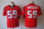 Jerseys Factory Cheap Nike Texans #59 Whitney Mercilus Red Alter