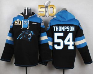 Jerseys Factory Cheap Nike Panthers #54 Shaq Thompson Black Supe