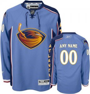 Jerseys Factory Cheap Thrashers Personalized Authentic Blue NHL
