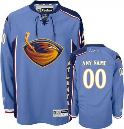 Jerseys Factory Cheap Thrashers Personalized Authentic Blue NHL