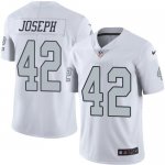 Jerseys Factory Cheap Nike Raiders #42 Karl Joseph White Men's S