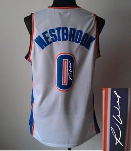 Jerseys Factory Cheap Revolution 30 Autographed Thunder #0 Russe