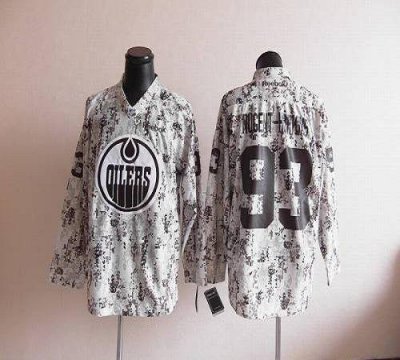 Jerseys Factory Cheap Oilers #93 Nugent-Hopkins Camouflage Embro