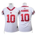 Jerseys Factory Cheap Giants #10 Eli Manning White Women's Field