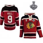 Jerseys Factory Cheap Blackhawks #9 Bobby Hull Red Sawyer Hooded