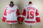 Jerseys Factory Cheap Red Wings #19 Steve Yzerman White Embroide