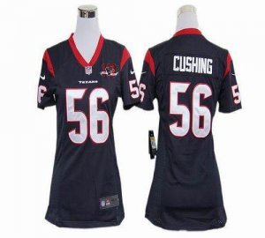 Jerseys Factory Cheap Nike Texans #56 Brian Cushing Navy Blue Te