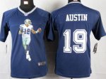 Jerseys Factory Cheap Nike Cowboys #19 Miles Austin Navy Blue Te