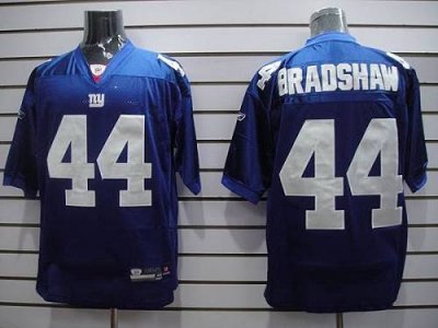 Jerseys Factory Cheap Giants #44 Ahmad Bradshaw Blue Embroidered