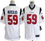 Jerseys Factory Cheap Nike Texans #59 Whitney Mercilus White Men