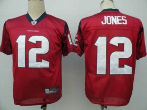 Jerseys Factory Cheap Texans #12 Jacoby Jones Red Stitched NFL J
