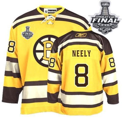 Jerseys Factory Cheap Bruins Stanley Cup Finals Patch #8 Cam Nee