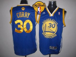 Jerseys Factory Cheap Warriors #30 Stephen Curry Blue Swingman T