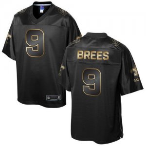 Jerseys Factory Cheap Nike Saints #9 Drew Brees Pro Line Black G