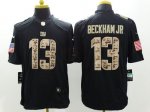 Jerseys Factory Cheap Nike Giants #13 Odell Beckham Jr Black Men