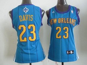 Jerseys Factory Cheap Hornets #23 Anthony Davis Blue Women's Roa